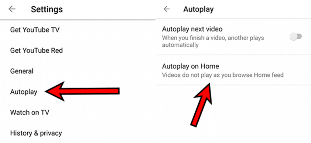 Cómo desactivar las molestas miniaturas de reproducción automática de YouTube en Android