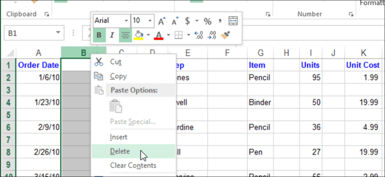 Cómo eliminar rápida y fácilmente filas y columnas en blanco en Excel