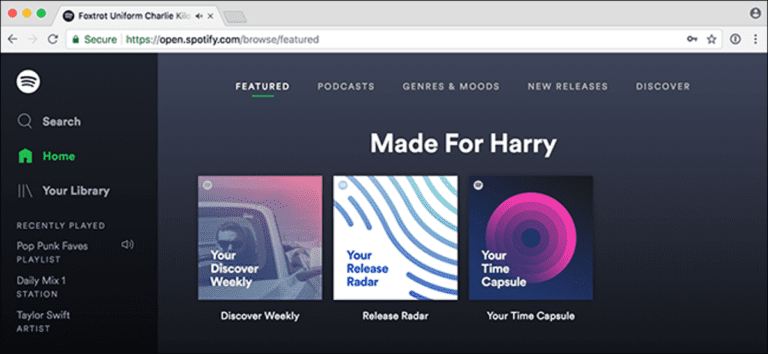 Cómo escuchar Spotify solo con su navegador web