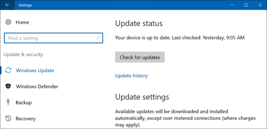 Cómo evitar que Windows 10 descargue actualizaciones automáticamente