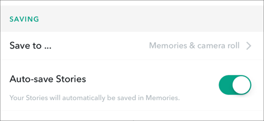 Cómo guardar automáticamente sus historias de Snapchat