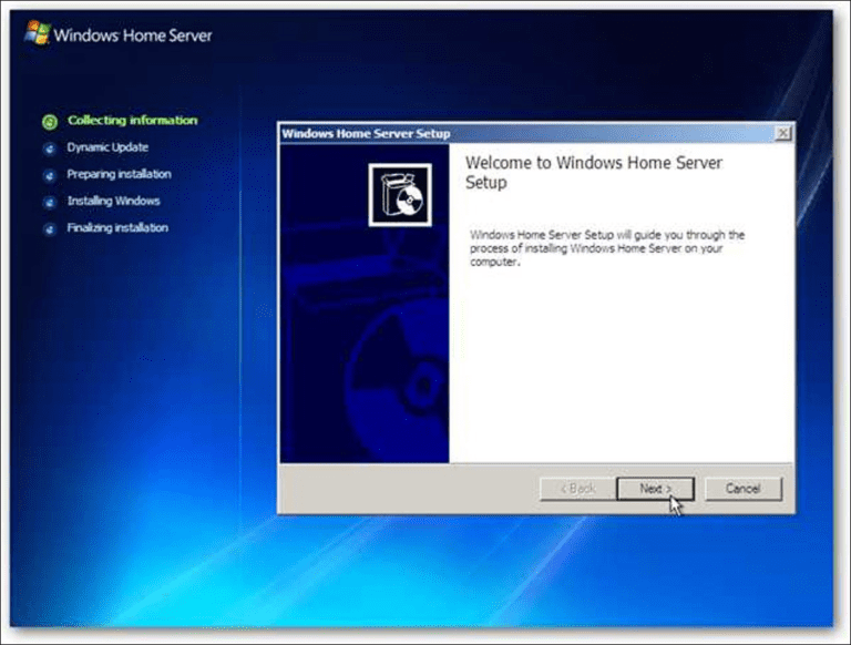Cómo instalar y configurar Windows Home Server