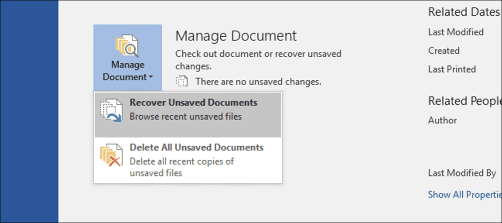 Cómo recuperar un archivo de Microsoft Office no guardado