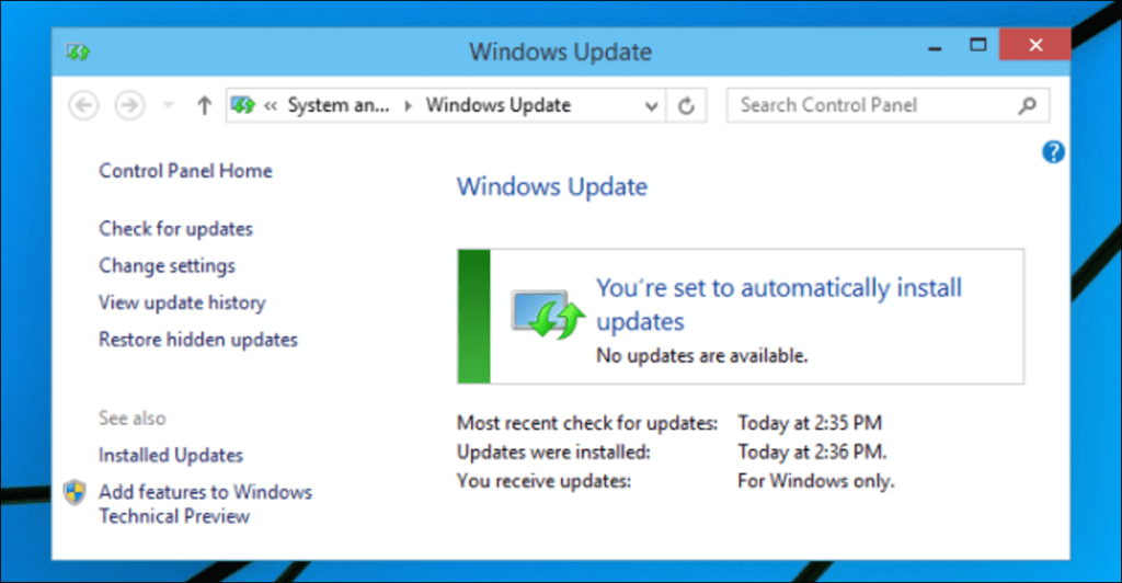 Cómo restaurar o desinstalar una actualización de Windows problemática