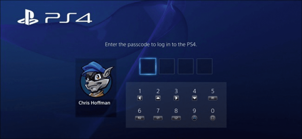 Cómo restringir el acceso a su PlayStation 4 con un código de acceso