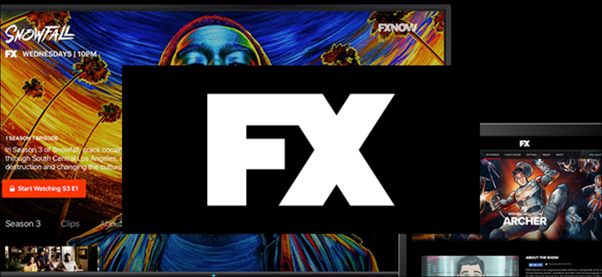 El sitio web de FXNow.