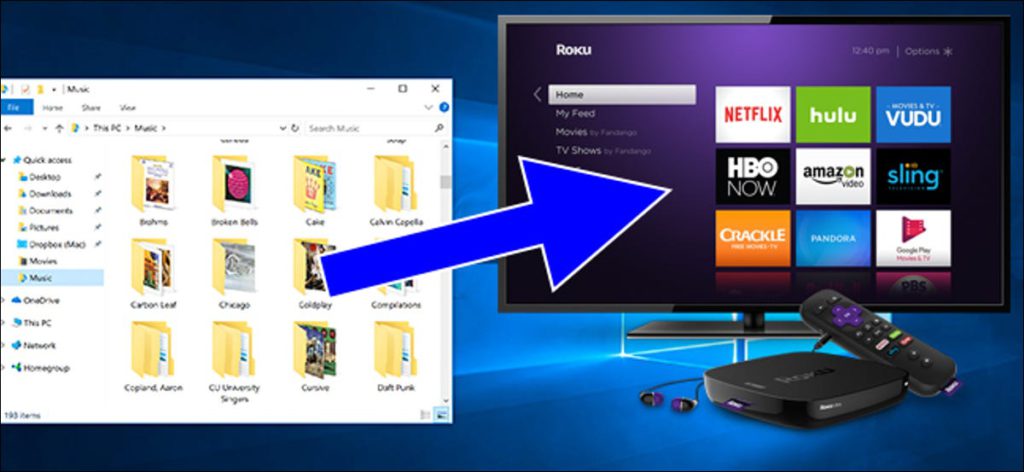 Cómo ver archivos de video locales en su Roku