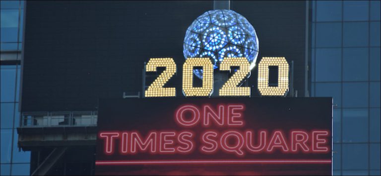 Como ver el baile de fin de año 2020 caer en Times Square