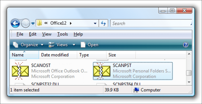 Repare su archivo dañado de carpetas personales de Outlook (PST)
