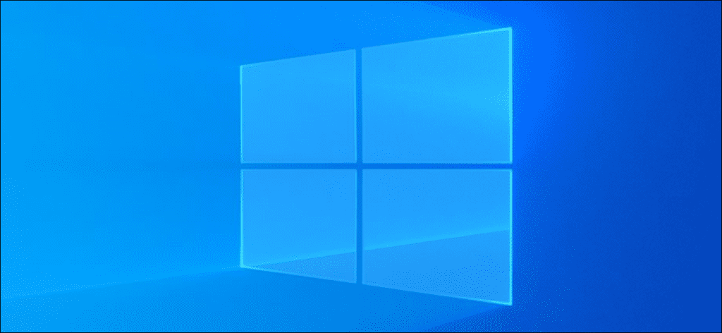 Logotipo de imagen de fondo claro de Windows 10.