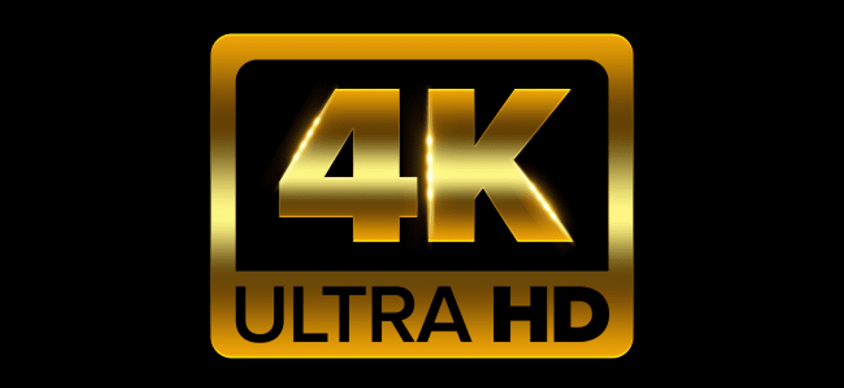 El logo 4K Ultra HD.