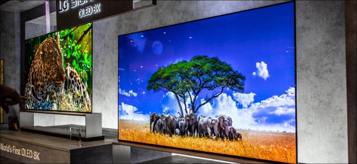 Televisores LG 8K OLED en IFA 2019.