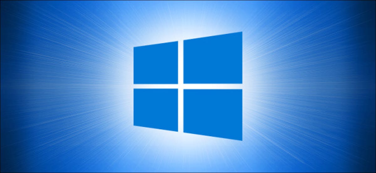 El logotipo de Windows 10.