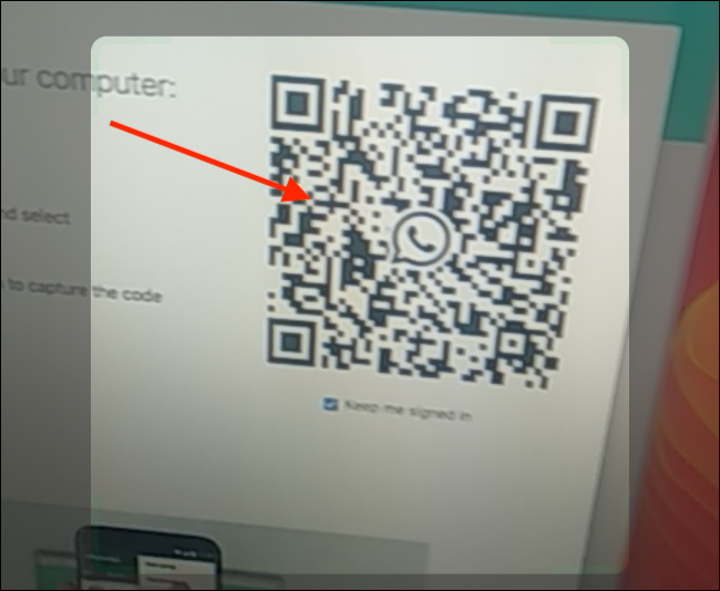 Escanea el código QR en Android