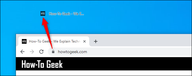 Crear un enlace de acceso directo a una página web con Google Chrome en Windows 10