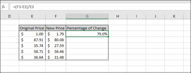 Formateado como porcentaje con un decimal