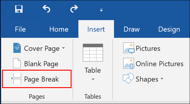 Haga clic en Insertar> Salto de página en Microsoft Word para insertar un nuevo salto de página en su documento» ancho =»640″ altura =»352″ onload =»pagespeed.lazyLoadImages.loadIfVisibleAndMaybeBeacon (esto);» onerror =»this.onerror = null; pagespeed.lazyLoadImages.loadIfVisibleAndMaybeBeacon (esto);»/></p>
<h2 role=