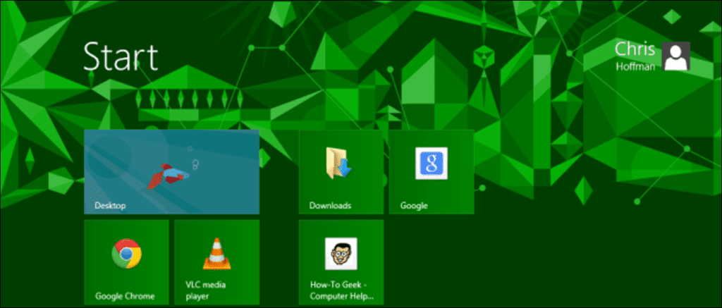 6 formas de personalizar la pantalla de inicio de Windows 8