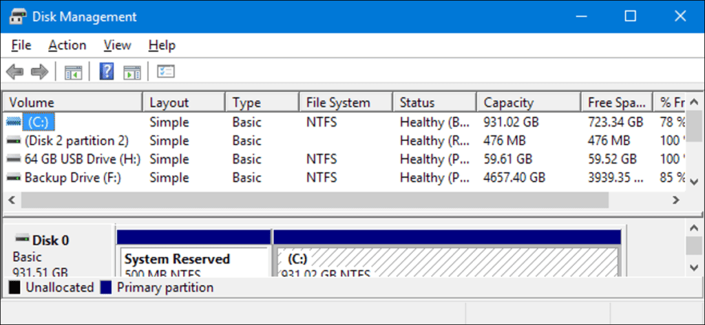 Cómo administrar particiones en Windows sin descargar ningún otro software