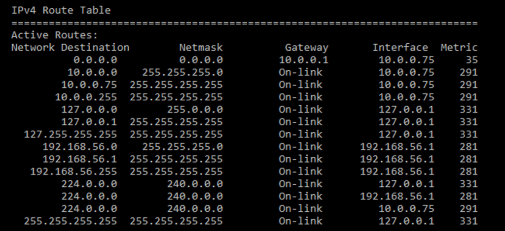 Cómo agregar una ruta TCP / IP estática a la tabla de rutas de Windows