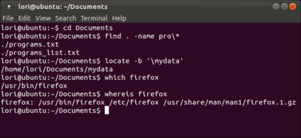 Cómo buscar archivos y carpetas en Linux usando la línea de comandos