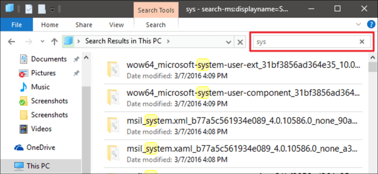 Cómo buscar en el Explorador de archivos de Windows con solo escribir