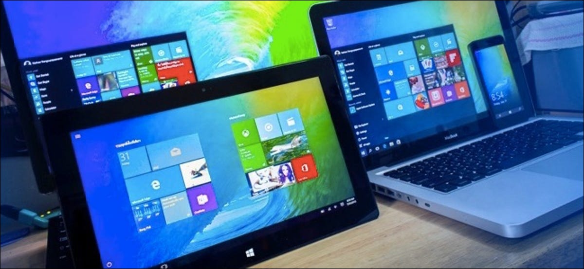 Dispositivos con Windows 10