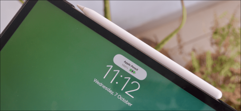 Cargar un Apple Pencil con un iPad