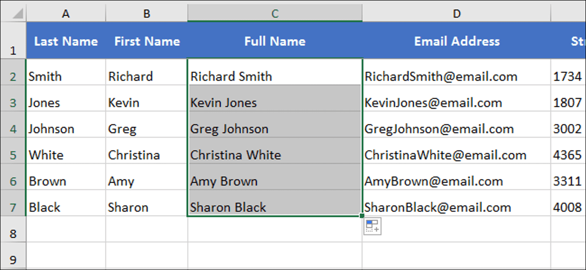 Combine 2 Text Cells In Excel