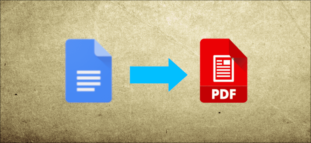 Documento de encabezado PDF de Google Docs