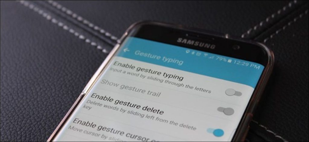 Cómo deshabilitar la escritura gestual Swype en Android