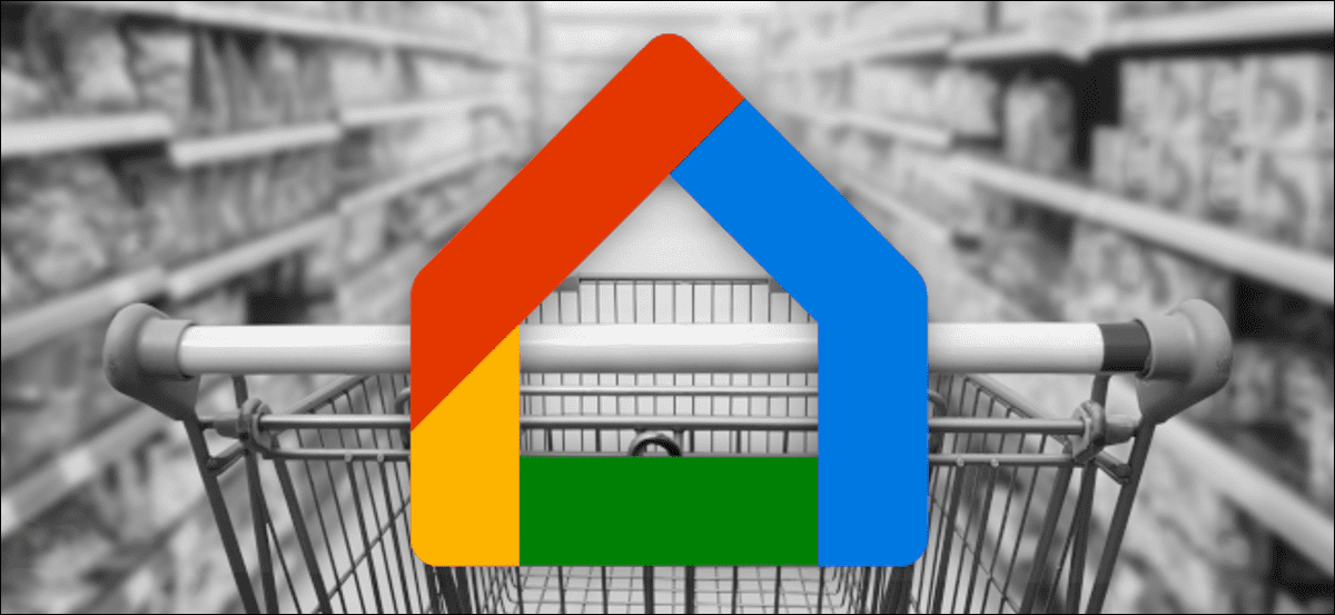 inicio de google listas de compras del asistente de google