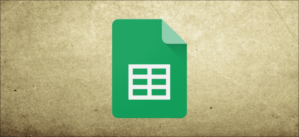 El logotipo de Google Sheets.