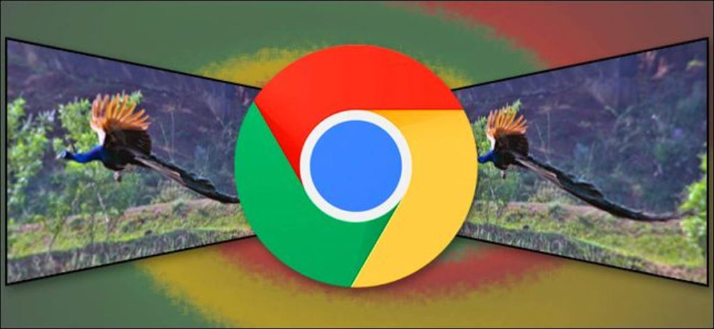 Logotipo de Chrome estilizado con fotos