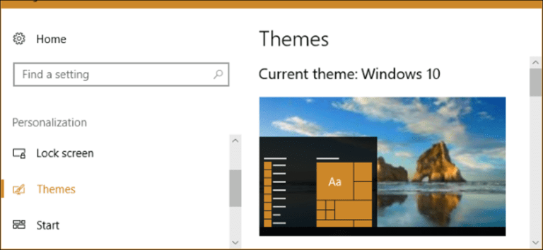 Cómo instalar temas de escritorio en Windows 10