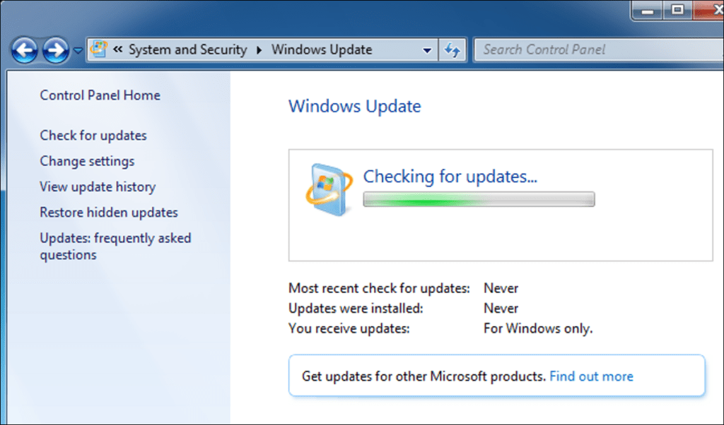 Cómo reparar Windows Update cuando está atascado o congelado