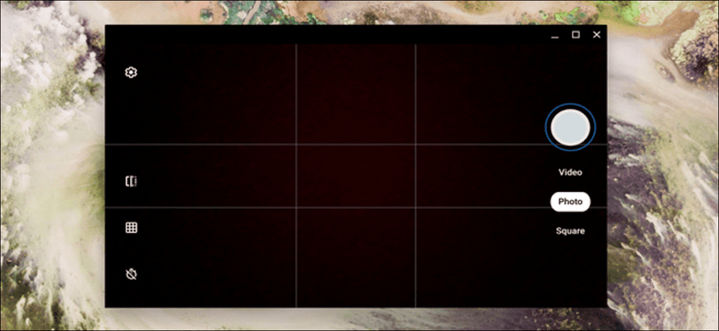Aplicación de cámara de Chrome OS