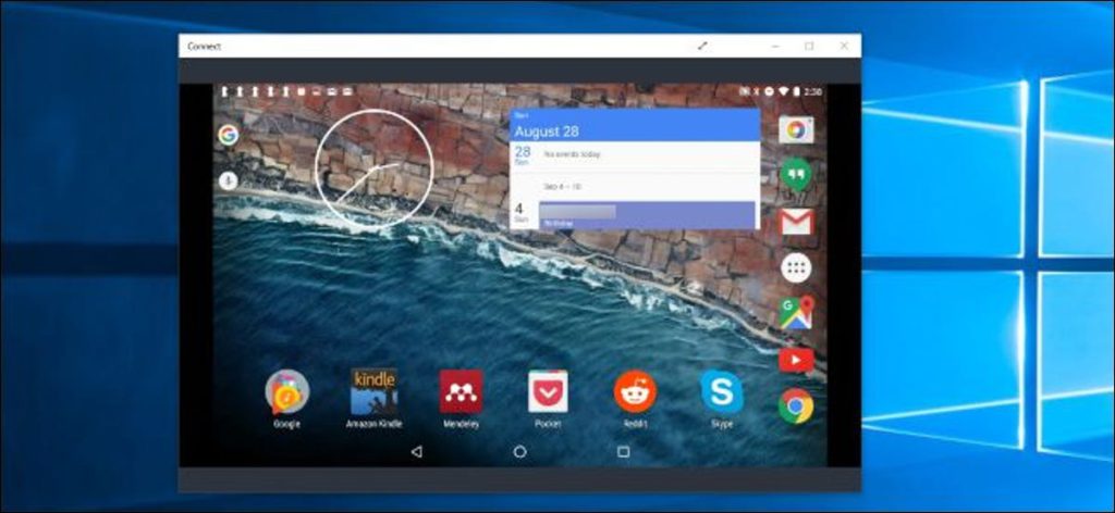 Cómo transmitir su pantalla de Windows o Android a una PC con Windows 10