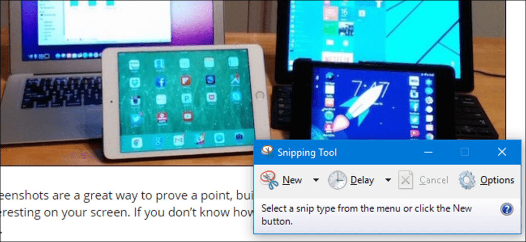 Cómo usar la herramienta de captura en Windows para tomar capturas de pantalla