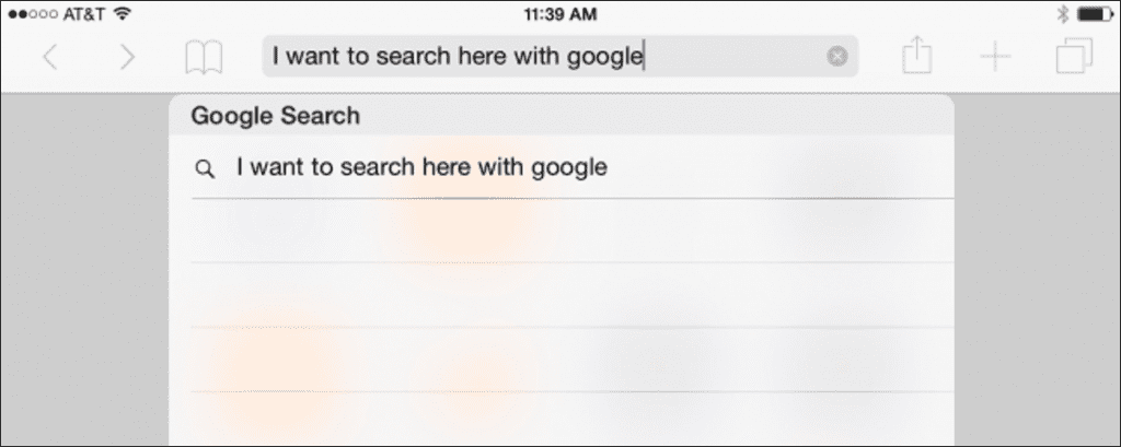 Cómo utilizar Google para la búsqueda de Safari en su iPhone o iPad