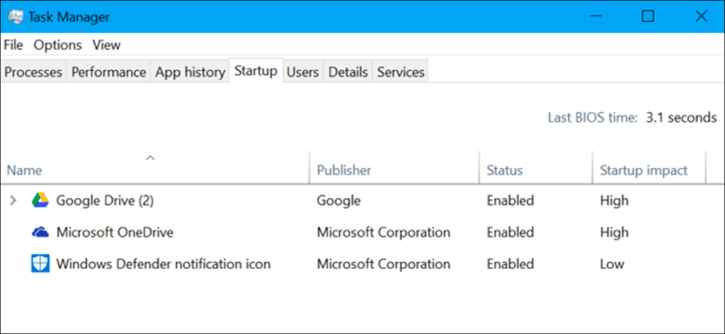 ¿Qué es "BIOS Latest Time" en el Administrador de tareas de Windows?