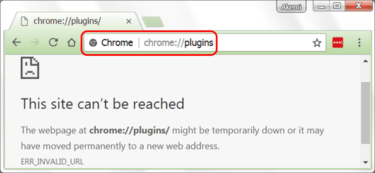 ¿Qué pasó con los complementos de chrome: // en Google Chrome?