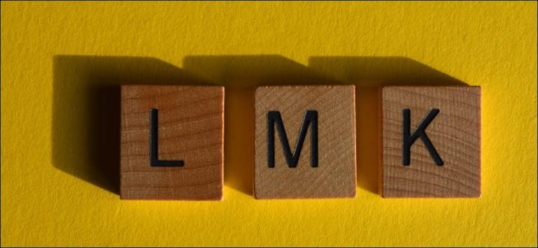 ¿Qué significa «LMK» y cómo se usa?