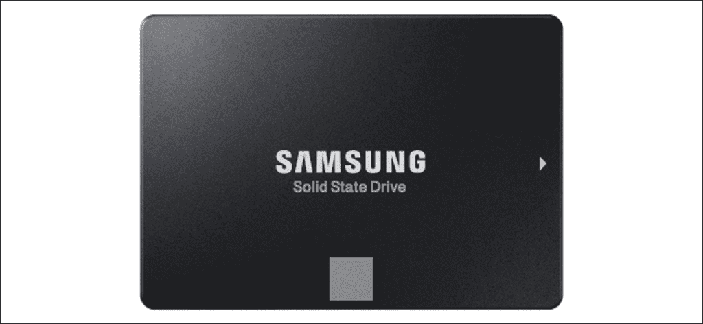 Una unidad SSD de Samsung.