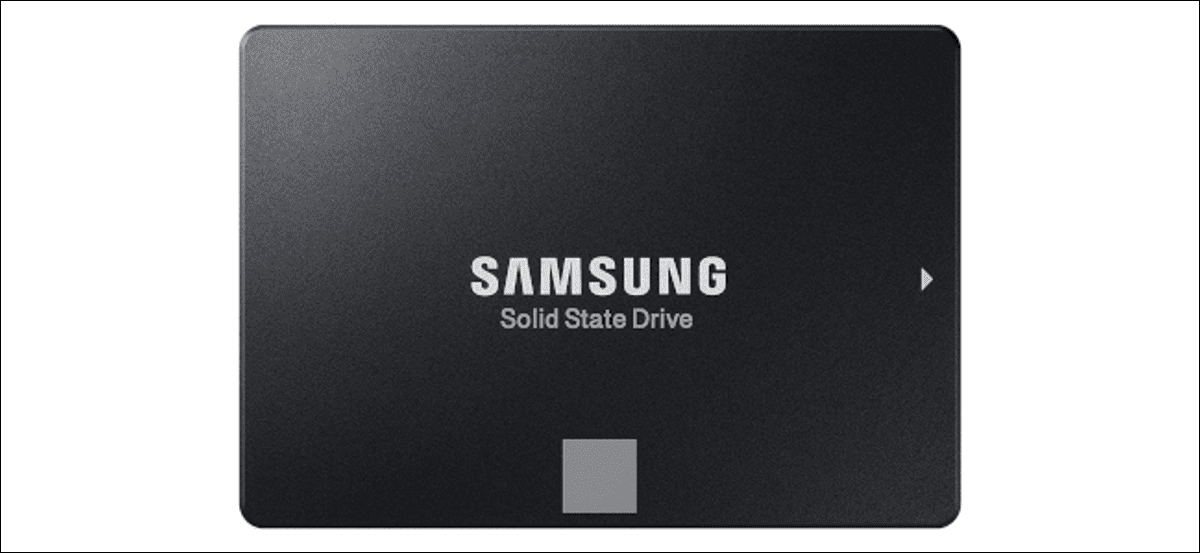 Una unidad SSD de Samsung. 