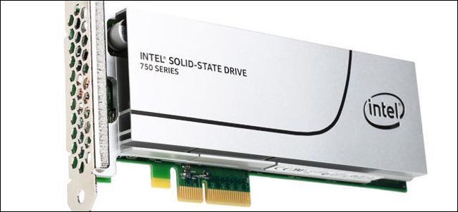 SSD PCIe Intel® serie 750