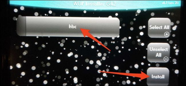 Instalador GX2 de WUP Homebrew de Wii U