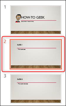 Seleccione la diapositiva para agregar notas en el panel