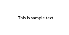 muestra de texto en word