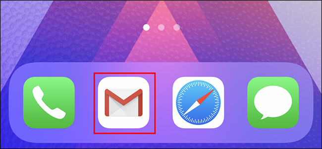 Abra la aplicación de Gmail